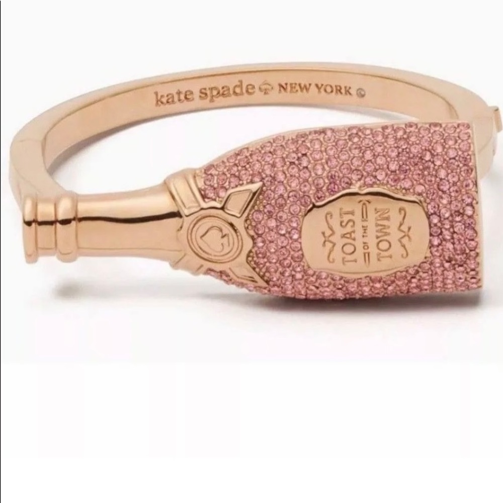 Kate Spade New York Champagne Pave Crystal Bracelet